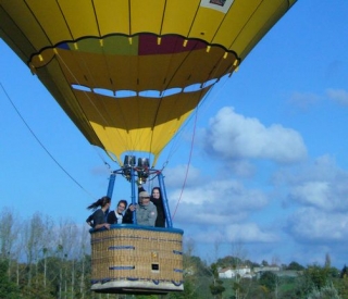  Despegue del globo Montgolfiere Plaisir 